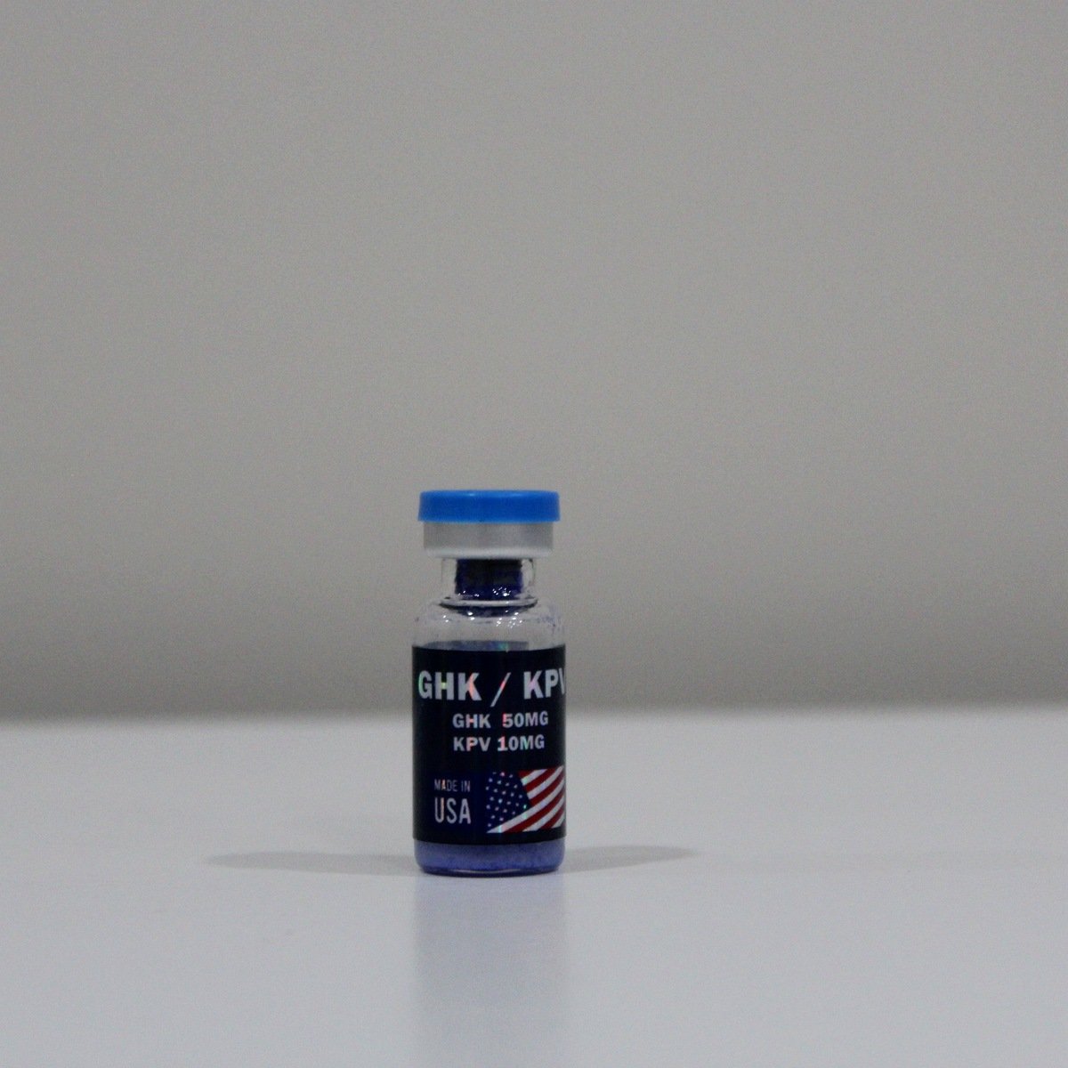 GHK-Cu + KPV 50mg/10mg Research Peptide Blend | Skin & Anti-Inflammatory Research | COA Verified